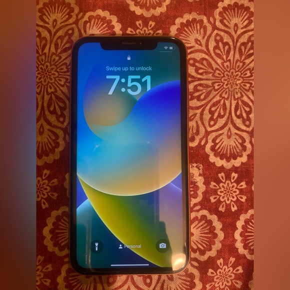 iPhone XR peach